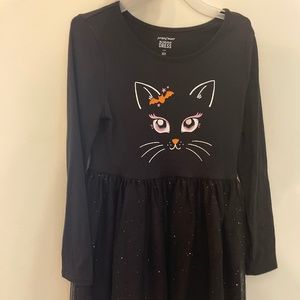 Girls Cat Dress- also good for Halloween